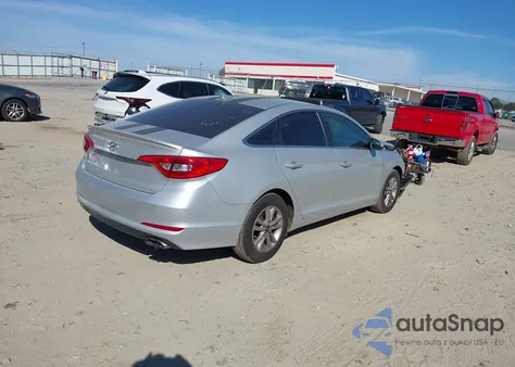 2016 Hyundai Sonata Se из США, поврежденный, VIN 5NPE24AF8GH329021